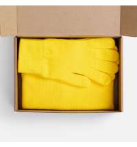 Набор Knit Warm, желтый