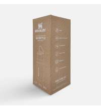 Термобутылка Go Quick Flip 470, желто-зеленая (цитрон)