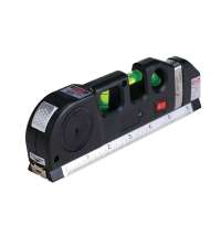 Лазерный уровень Кёльн с рулеткой 2,5 м, черный-S