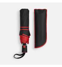 Зонт складной Edgeline, красный