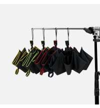 Зонт складной Edgeline, темно-синий