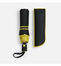 Зонт складной Edgeline, желтый