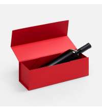 Коробка складная под бутылку Color Jacket Fold, красная