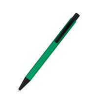 Ручка металлическая Deli, зеленая
