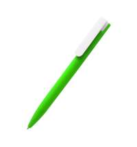 Ручка&nbsp;пластиковая&nbsp;Mira&nbsp;Soft софт-тач,&nbsp;зеленая