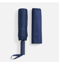 Зонт складной с УФ-защитой Ribstar, темно-синий