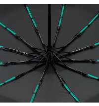 Зонт складной с УФ-защитой Ribstar, темно-синий