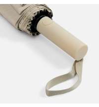 Зонт складной с УФ-защитой Ribstar, бежевый