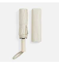 Зонт складной с УФ-защитой Ribstar, бежевый