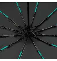 Зонт складной с УФ-защитой Ribstar, бежевый