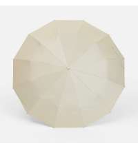 Зонт складной с УФ-защитой Ribstar, бежевый