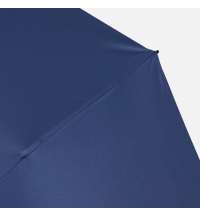 Зонт складной Skymate с УФ-защитой и ручкой-карабином, темно-синий
