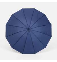 Зонт складной Skymate с УФ-защитой и ручкой-карабином, темно-синий