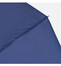 Зонт обратного сложения inLoop с ручкой-карабином, темно-синий