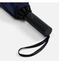 Зонт обратного сложения twoGether с двойным куполом, темно-синий