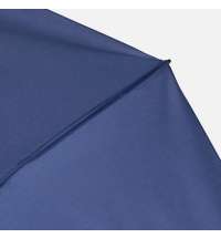 Зонт обратного сложения twoGether с двойным куполом, темно-синий