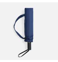 Зонт обратного сложения twoGether с двойным куполом, темно-синий