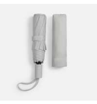 Зонт складной Cloudex, светло-серый