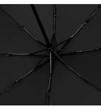 Зонт складной Smooth Move с плавным закрытием, черный