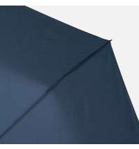 Зонт складной Smooth Move с плавным закрытием, темно-синий