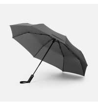 Зонт складной Smooth Move с плавным закрытием, серый