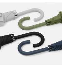 Зонт-трость Jolly Brolly, зеленый (хаки)