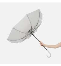 Зонт-трость Jolly Brolly, светло-серый