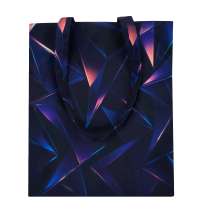 Сумка для покупок Бэлли с полноцветной печатью, длина ручек 70 см