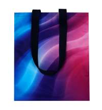 Сумка для покупок Кэди с полноцветной печатью, длина ручек 70 см