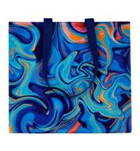 Сумка для покупок Слинг с полноцветной печатью, длина ручек 70 см