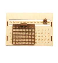 Деревянный вечный календарь