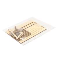 Деревянный вечный календарь