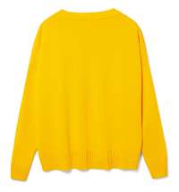 Джемпер оверсайз унисекс Stated в сумке, желтый