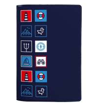 Обложка для паспорта Industry, ver. 2, морская