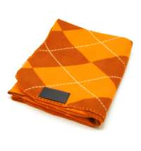 Плед Aberdeen, оранжевый