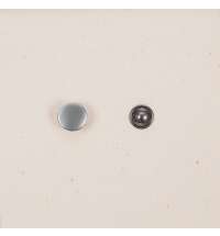 Кнопка Clavis, M, серебристая