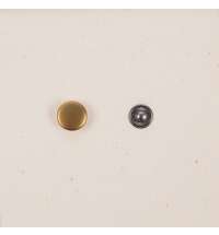 Кнопка Clavis, M, золотистая