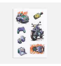 Стикерпак бумажный Thematic, 23 февраля