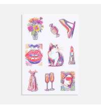 Стикерпак бумажный Thematic, 8 марта