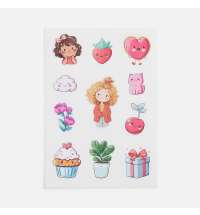 Стикерпак бумажный Thematic, для девочек