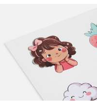 Стикерпак бумажный Thematic, для девочек