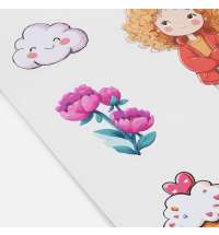 Стикерпак бумажный Thematic, для девочек