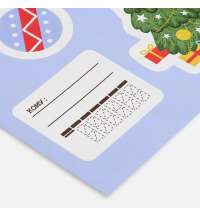 Стикерпак бумажный Thematic, новый год