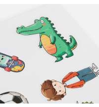 Стикерпак UV-DTF Thematic, для мальчиков