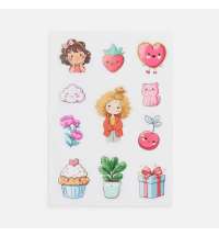 Стикерпак UV-DTF Thematic, для девочек