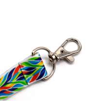 Ланъярд полноцветный Флюр с карабином