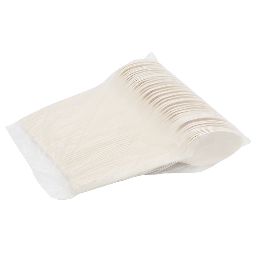 Набор 50 шт ложка из кукурузного крахмала, 7 дюймов (17,5 см)