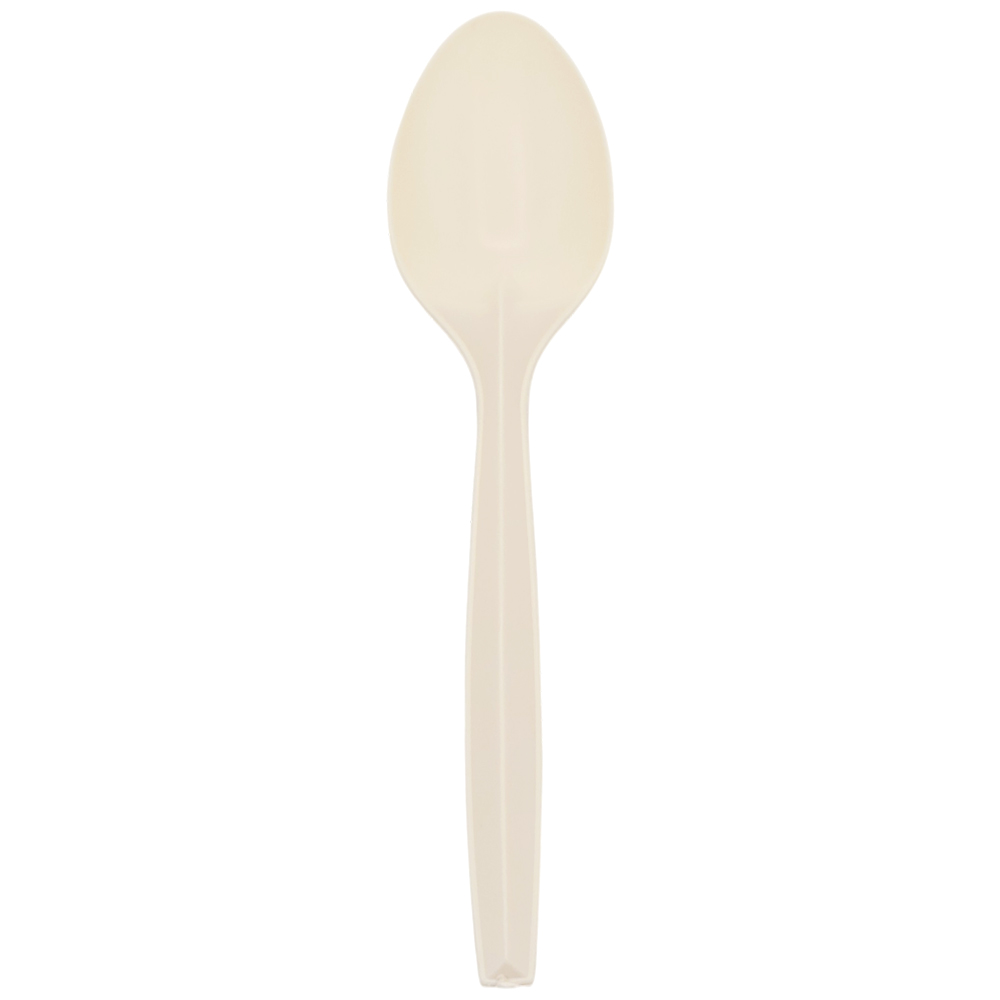 Набор 50 шт ложка из кукурузного крахмала, 7 дюймов (17,5 см)