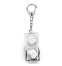 Брелок KeyDuo с LED подсветкой, чёрно-белый