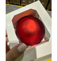 Оформительский шар Finery, 10 см, матовый красный